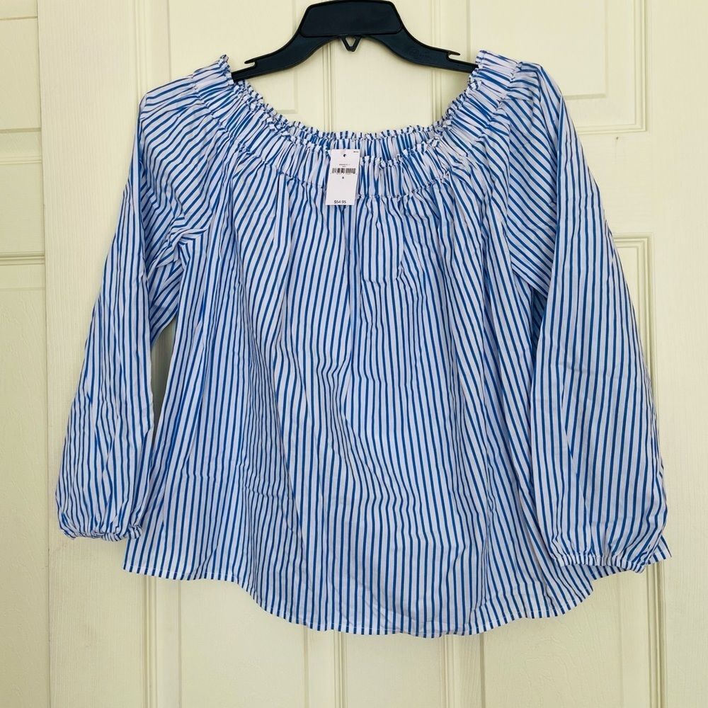 GAP Off Shoulder stripe top